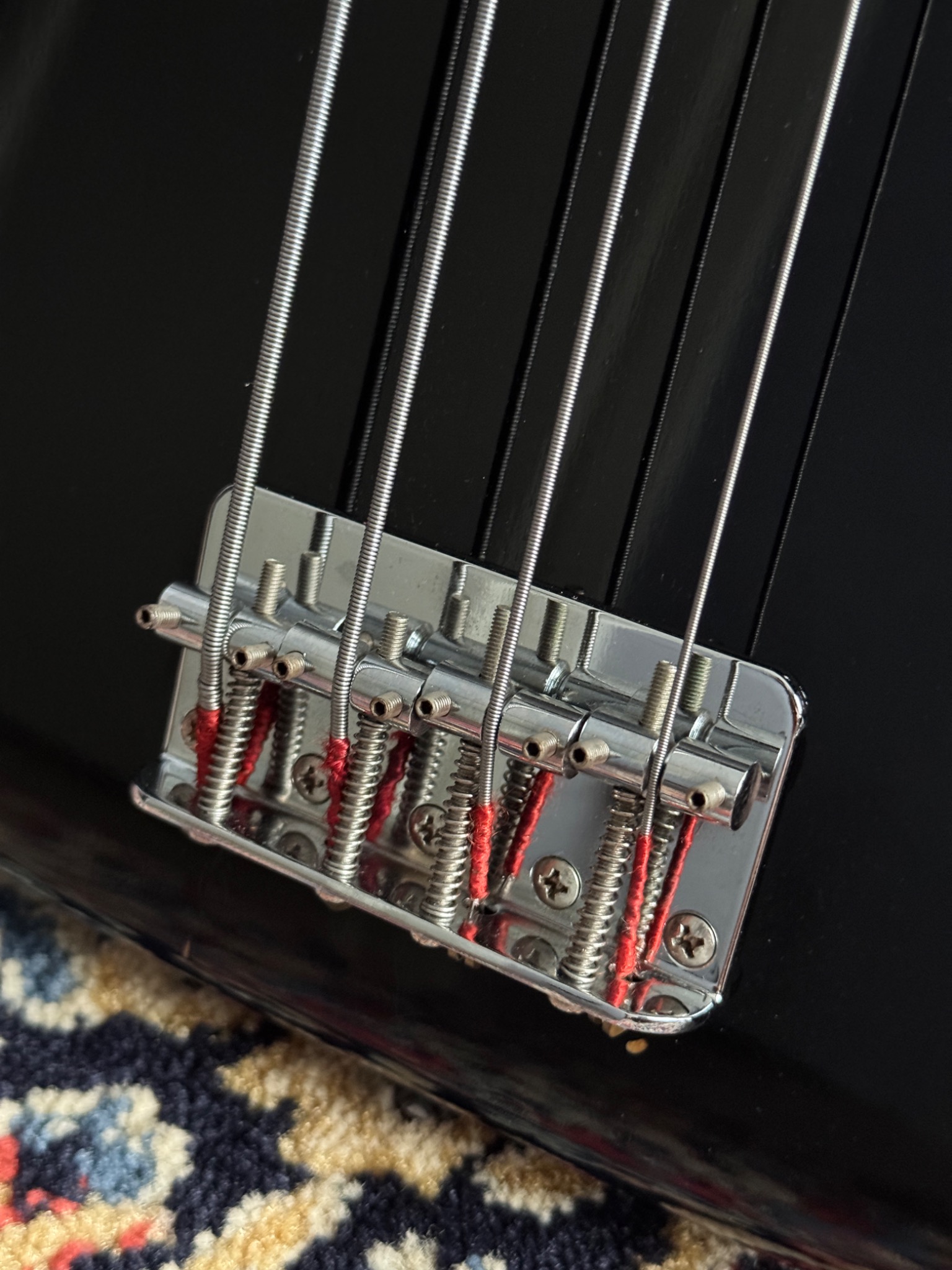 Bridge saddles and hardware