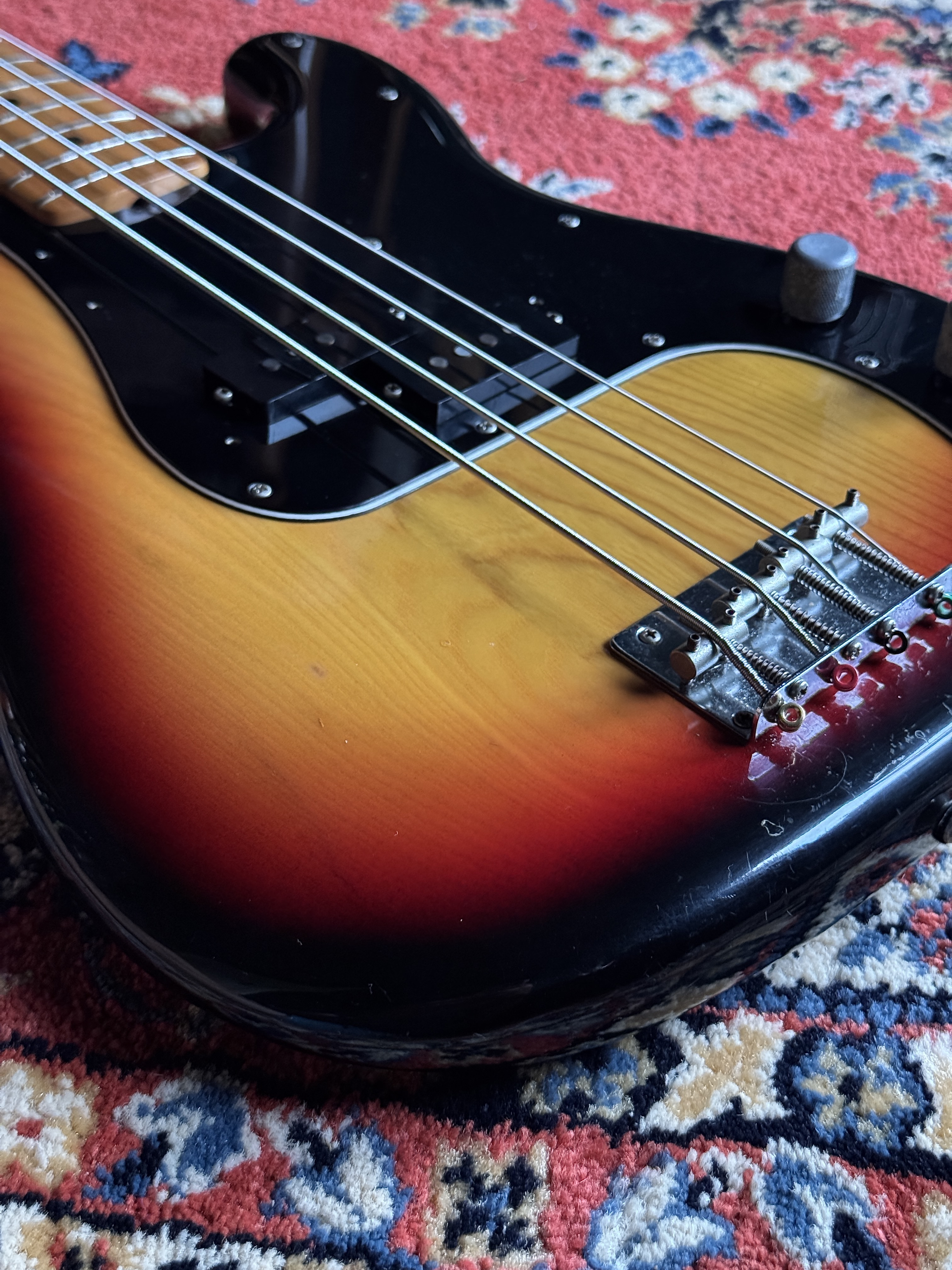 1978 Fernandes FPB-60YS Stone Logo — signs of life