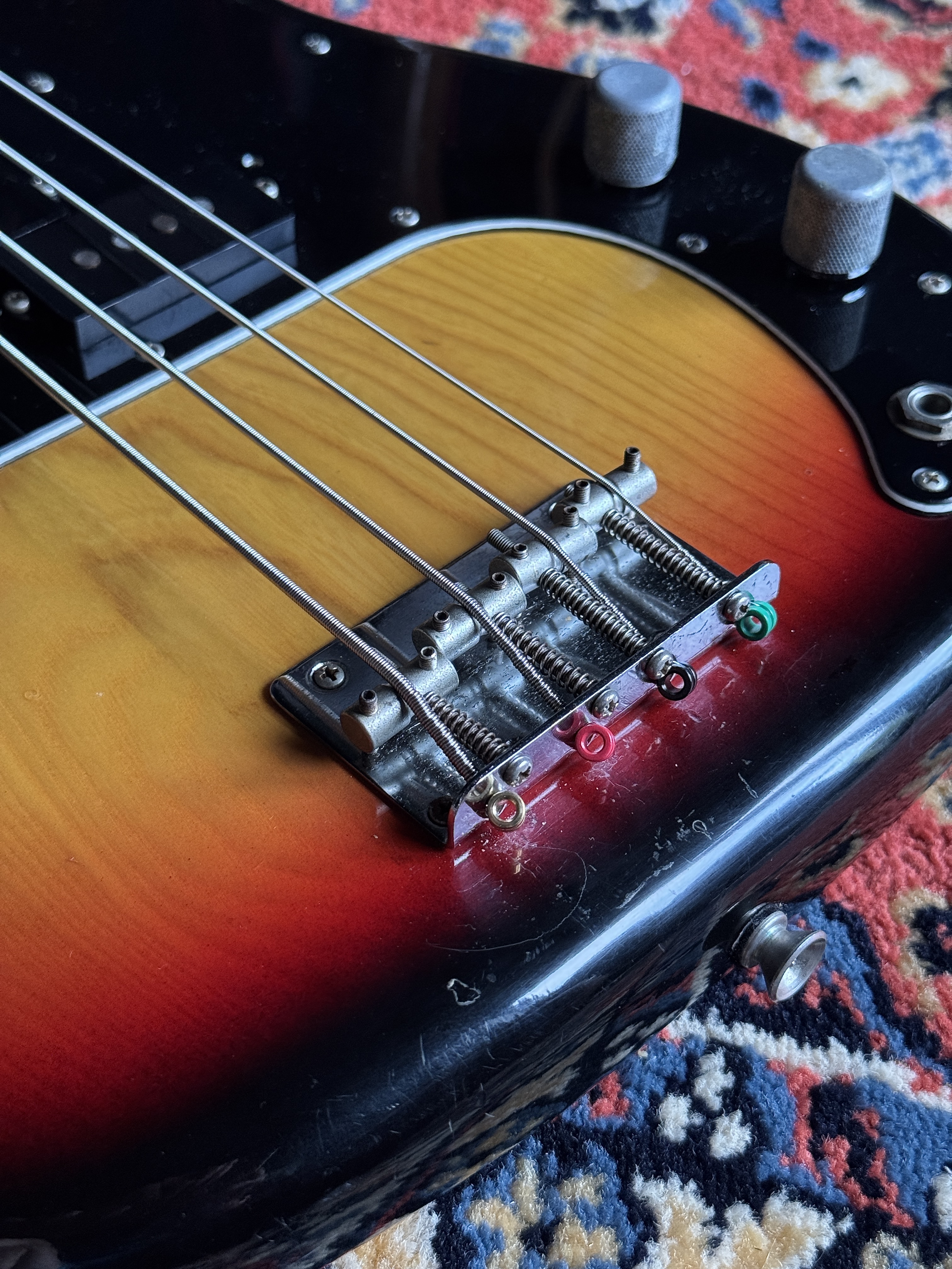 1978 Fernandes FPB-60YS Stone Logo — signs of life