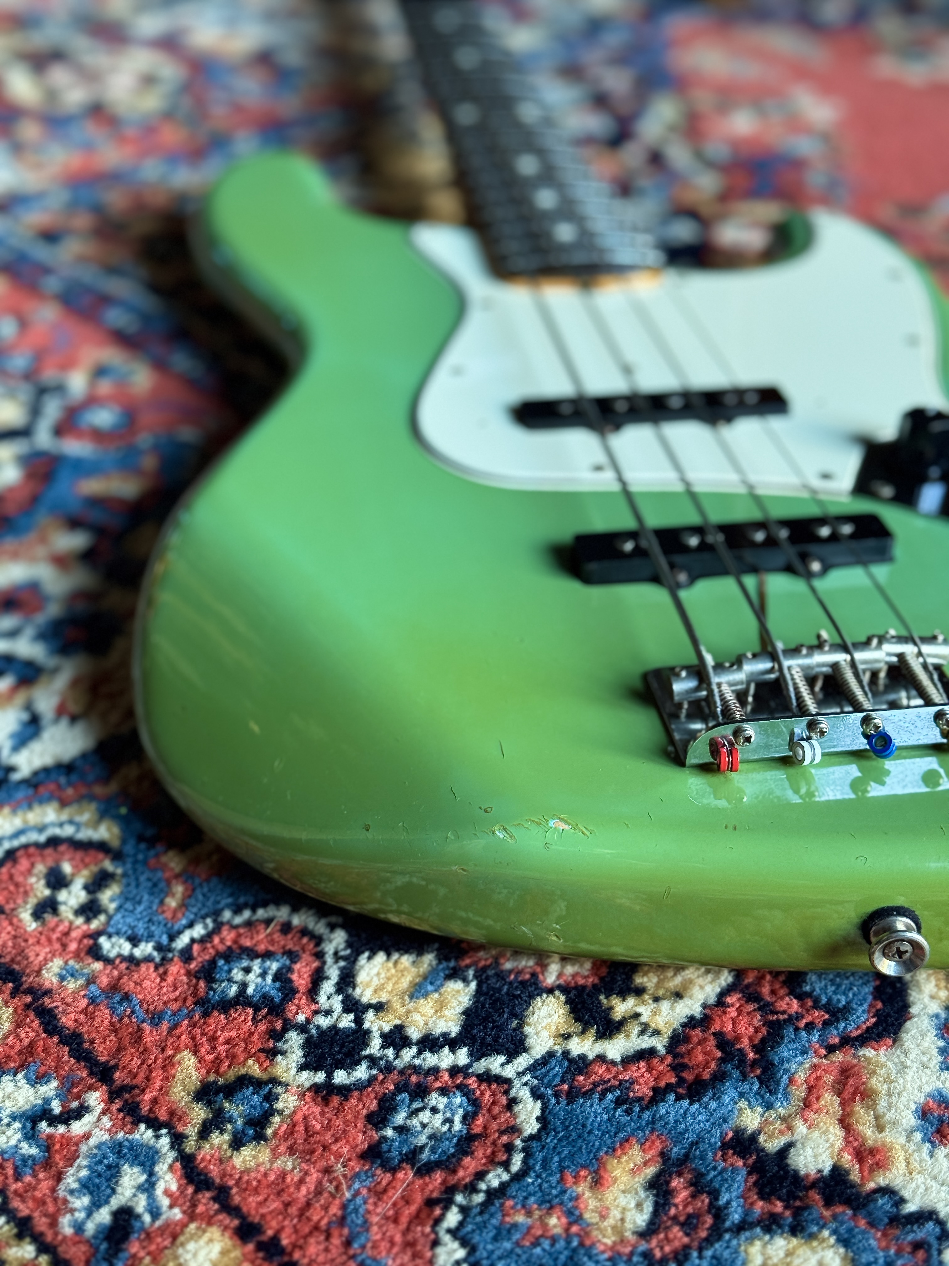 1983 Squier by Fender JV Jazz Bass — signs of life