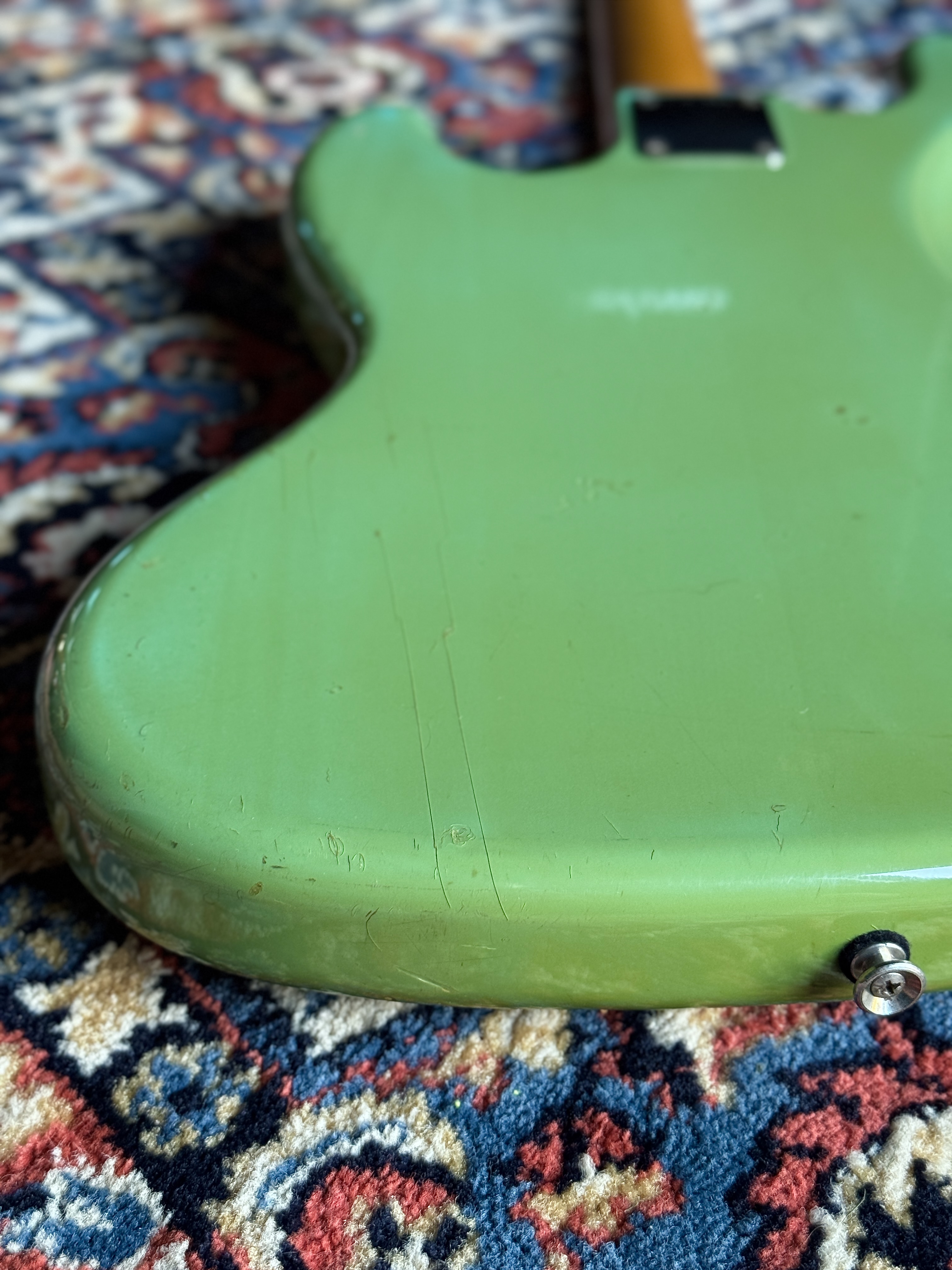 1983 Squier by Fender JV Jazz Bass — signs of life