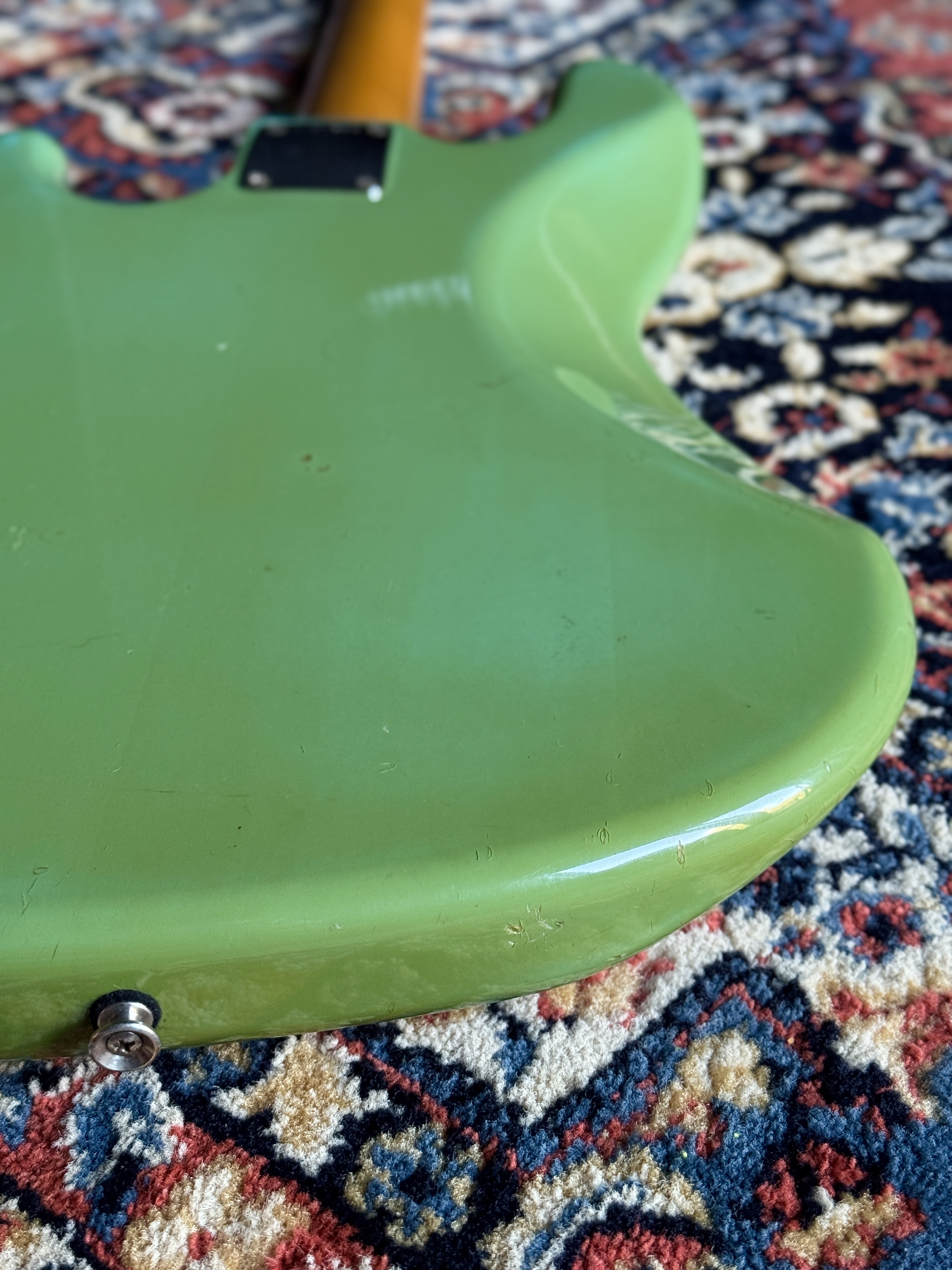 1983 Squier by Fender JV Jazz Bass — signs of life