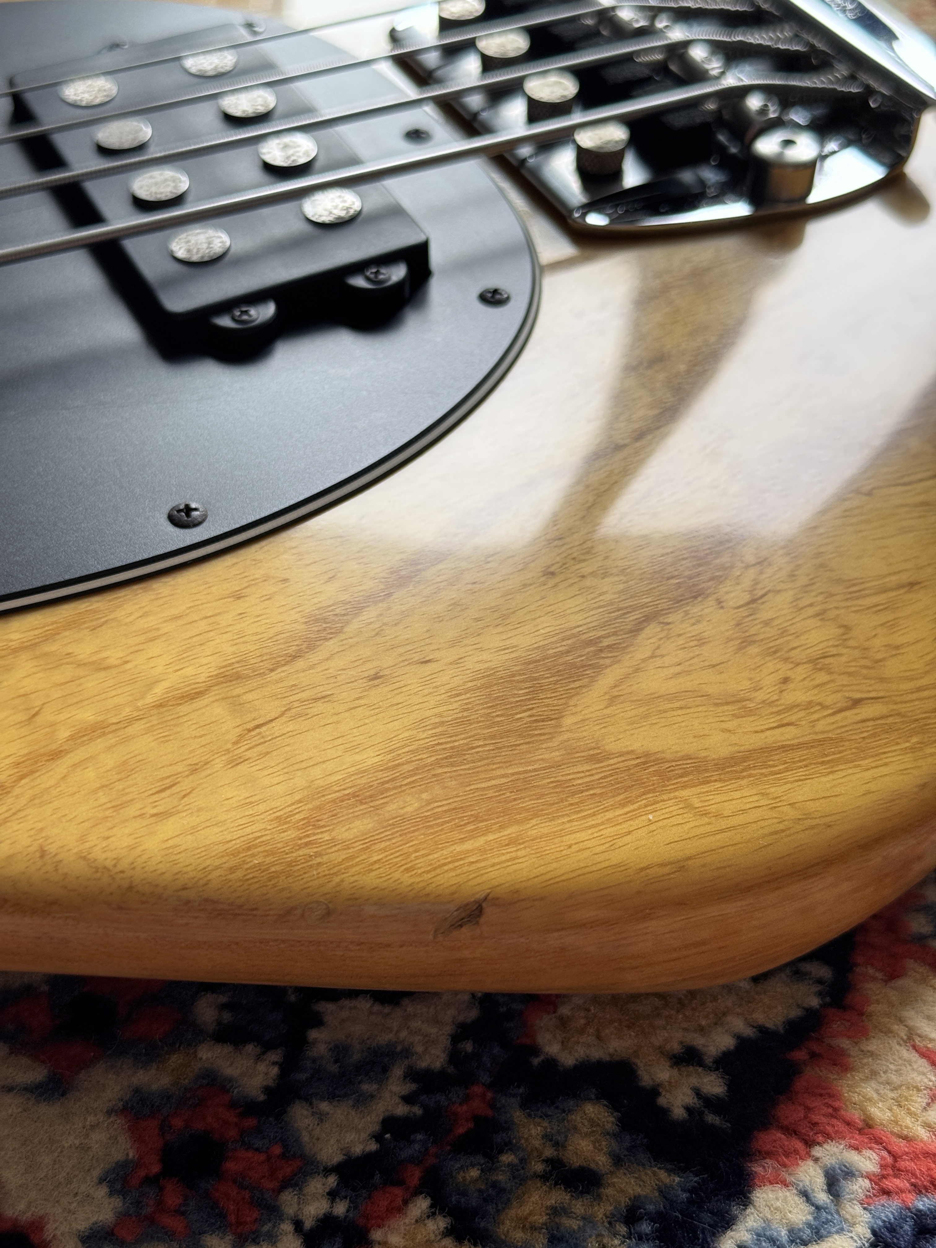 1991 Ernie Ball Music Man StingRay · Birdseye Neck — signs of life