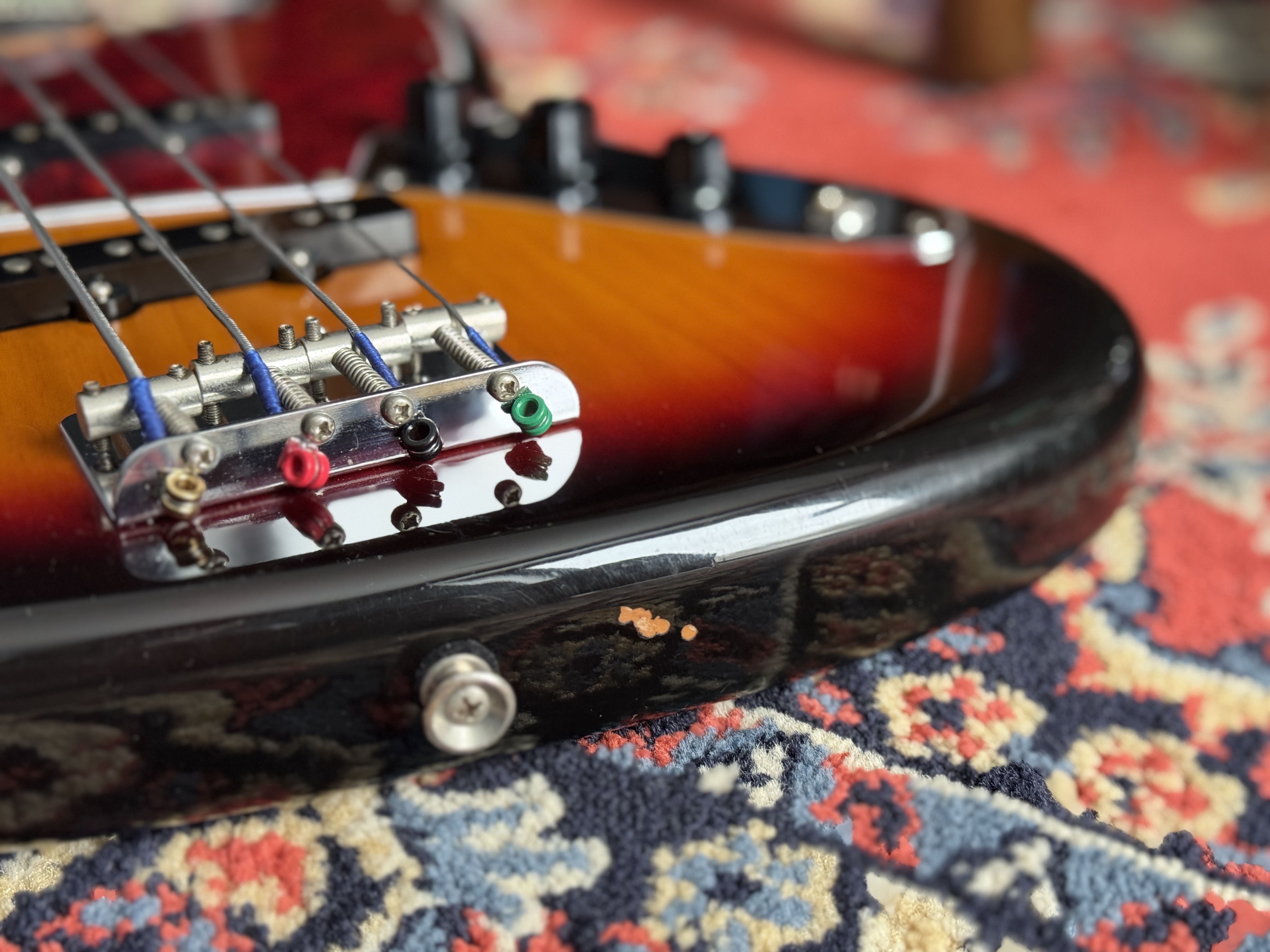 1994–1995 Fender Japan JB-STD Jazz Bass — signs of life