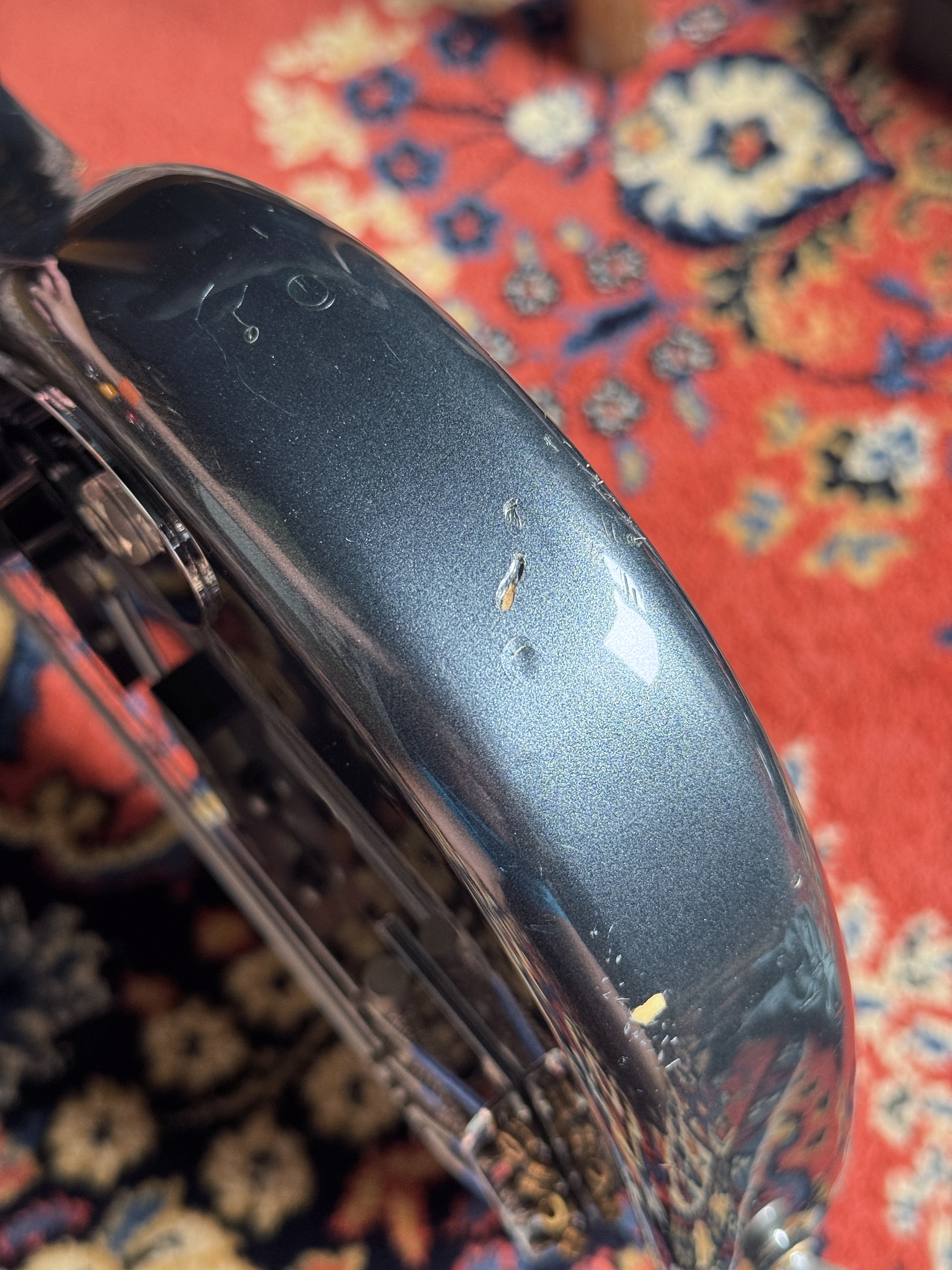 2008–2010 Fender Japan JB-62 Jazz Bass · US Gunmetal Blue — signs of life